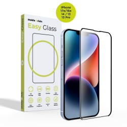 Folie Sticla pentru Apple iphone 17e/16e/ iPhone 14/ iPhone 13/ iPhone 13 Pro, Mobile Origin, margine Neagra