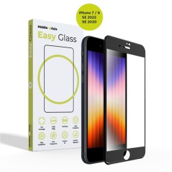 Folie sticla Mobile Origin EasyGlass compatibila cu iPhone 7/8/SE 2020/2022 Black