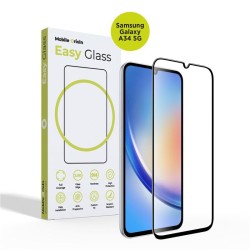 Folie sticla Mobile Origin EasyGlass compatibila cu Samsung Galaxy A34 Black