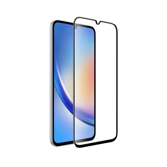 Folie sticla Mobile Origin EasyGlass compatibila cu Samsung Galaxy A34 Black (Ingredi, FRL-EG-A345G) by www.silkase.ro