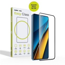 Folie sticla Mobile Origin EasyGlass compatibila cu Xiaomi Poco X6 5G Black