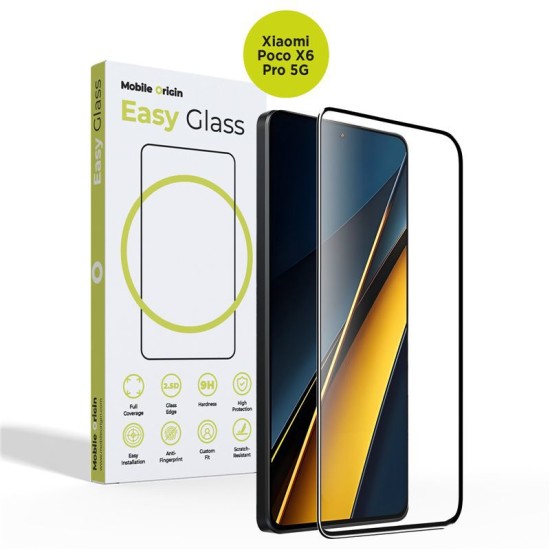 Folie sticla Mobile Origin EasyGlass compatibila cu Xiaomi Poco X6 Pro 5G Black (Mobile Origin, Ingredi) by www.silkase.ro Folie sticla Mobile Origin EasyGlass compatibila cu Xiaomi Poco X6 Pro 5G Black (Ingredi, FRL-EG-XPX6Pro) by www.silkase.ro