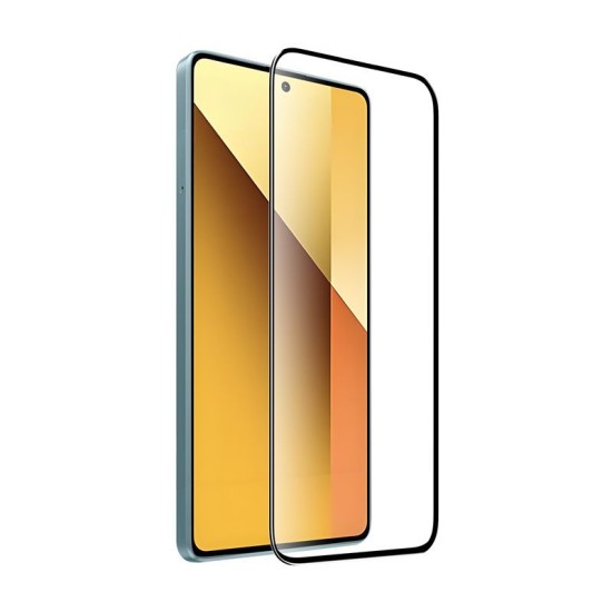 Folie sticla Mobile Origin EasyGlass compatibila cu Xiaomi Redmi Note 13 4G Black (Ingredi, FRL-EG-XRN134G) by www.silkase.ro