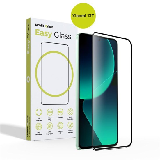Folie sticla Mobile Origin EasyGlass compatibila cu Xiaomi 13T Black (Mobile Origin, Ingredi) by www.silkase.ro Folie sticla Mobile Origin EasyGlass compatibila cu Xiaomi 13T Black (Ingredi, FRL-EG-X13T) by www.silkase.ro
