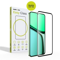 Folie sticla Mobile Origin EasyGlass compatibila cu Realme C67 5G Black