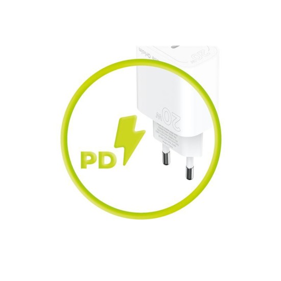 Incarcator retea Mobile Origin MO11, USB-C, PD 20W, Alb (Mobile Origin, Incarcatoare) by www.silkase.ro Incarcator retea Mobile Origin MO11, USB-C, PD 20W, Alb (Incarcatoare, FRL-PD20W-MO11) by www.silkase.ro
