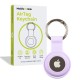 Husa de protectie tip breloc Mobile Origin Key Chain compatibila cu Apple AirTag Mov (Ingredi, FRL-ATKC-PUR) by www.silkase.ro