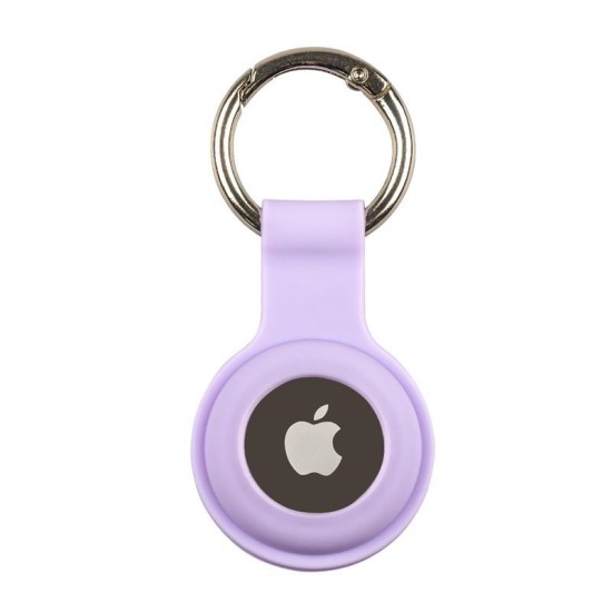 Husa de protectie tip breloc Mobile Origin Key Chain compatibila cu Apple AirTag Mov (Ingredi, FRL-ATKC-PUR) by www.silkase.ro