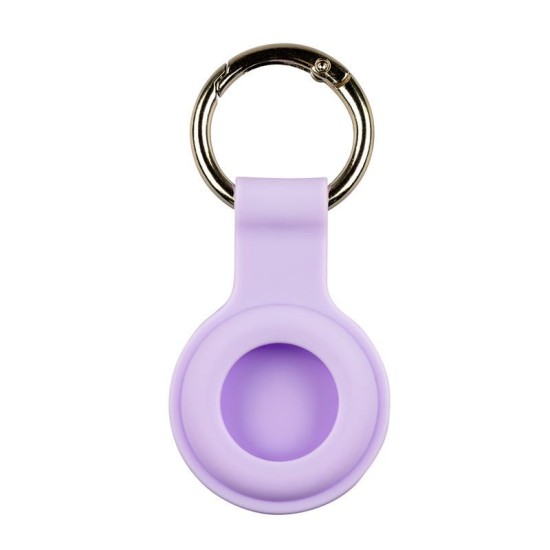 Husa de protectie tip breloc Mobile Origin Key Chain compatibila cu Apple AirTag Mov (Ingredi, FRL-ATKC-PUR) by www.silkase.ro