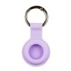 Husa de protectie tip breloc Mobile Origin Key Chain compatibila cu Apple AirTag Mov (Ingredi, FRL-ATKC-PUR) by www.silkase.ro