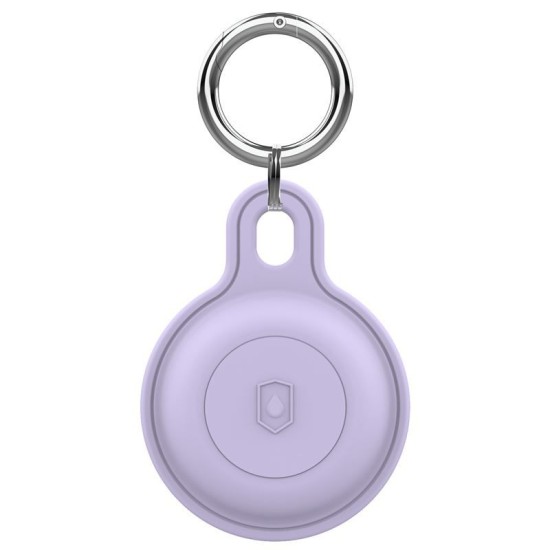 Husa de protectie tip breloc Mobile Origin Outdoor Key Chain compatibila cu Apple AirTag Purple (Ingredi, FRL-ATOD-PUR) by www.silkase.ro