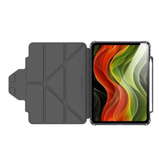Husa Mobile Origin Rugged compatibila cu iPad Air 6 2024 Black (Mobile Origin, Ingredi) by www.silkase.ro Husa Mobile Origin Rugged compatibila cu iPad Air 6 2024 Black (Ingredi, RCIPA-11-2024-BLK) by www.silkase.ro