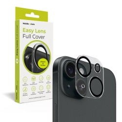 Folie sticla camera foto Mobile Origin Easy Lens compatibila cu iPhone 15 / 15 Plus Clear