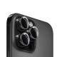 Set 3 protectii sticla camera foto Mobile Origin Easy Lens Guards compatibil cu iPhone 16 Pro / 16 Pro Max Black (Ingredi, FRL-LSG-i16Pro-BLK) by www.silkase.ro
