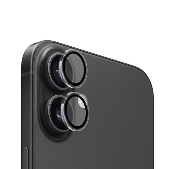 Set 2 protectii sticla camera foto Mobile Origin Easy Lens Guards compatibil cu iPhone 16 / 16 Plus Clear (Mobile Origin, Ingredi) by www.silkase.ro Set 2 protectii sticla camera foto Mobile Origin Easy Lens Guards compatibil cu iPhone 16 / 16 Plus Clear (Ingredi, FRL-LSG-i16-CLR) by www.silkase.ro