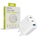 Incarcator retea Mobile Origin MO13, GaN, USB, 2x USB-C, 40W, Alb (Mobile Origin, Incarcatoare) by www.silkase.ro Incarcator retea Mobile Origin MO13, GaN, USB, 2x USB-C, 40W, Alb (Incarcatoare, FRL-GAN40W-MO13) by www.silkase.ro