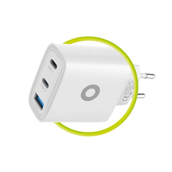 Incarcator retea Mobile Origin MO13, GaN, USB, 2x USB-C, 40W, Alb (Mobile Origin, Incarcatoare) by www.silkase.ro Incarcator retea Mobile Origin MO13, GaN, USB, 2x USB-C, 40W, Alb (Incarcatoare, FRL-GAN40W-MO13) by www.silkase.ro