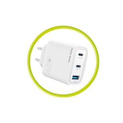 Incarcator retea Mobile Origin MO13, GaN, USB, 2x USB-C, 40W, Alb