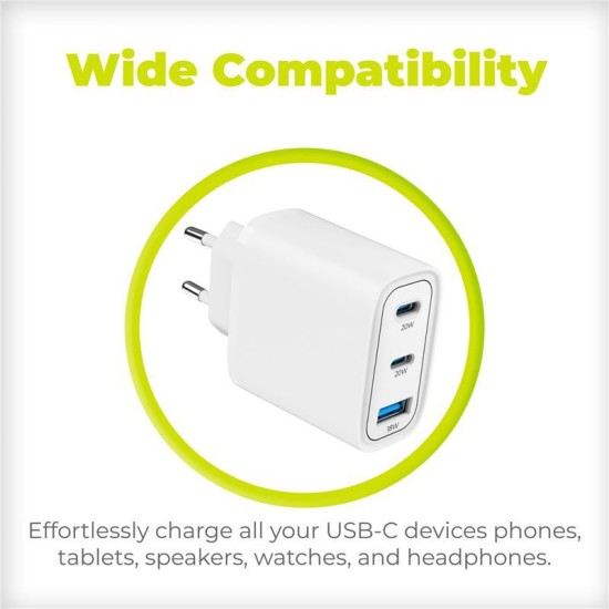 Incarcator retea Mobile Origin MO13, GaN, USB, 2x USB-C, 40W, Alb (Mobile Origin, Incarcatoare) by www.silkase.ro Incarcator retea Mobile Origin MO13, GaN, USB, 2x USB-C, 40W, Alb (Incarcatoare, FRL-GAN40W-MO13) by www.silkase.ro