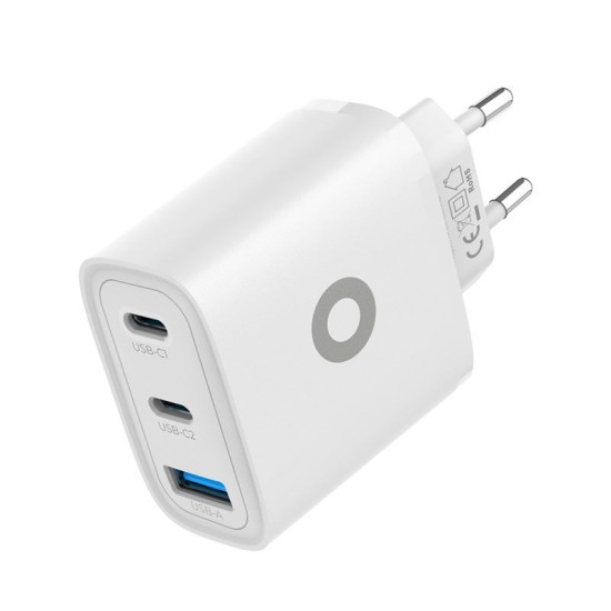 Incarcator retea Mobile Origin MO13, GaN, USB, 2x USB-C, 40W, Alb (Mobile Origin, Incarcatoare) by www.silkase.ro Incarcator retea Mobile Origin MO13, GaN, USB, 2x USB-C, 40W, Alb (Incarcatoare, FRL-GAN40W-MO13) by www.silkase.ro
