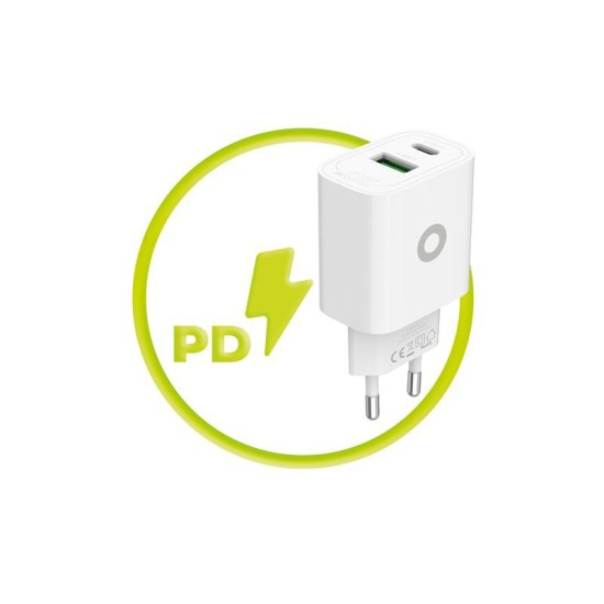 Incarcator retea Mobile Origin MO12, USB/USB-C, PD 20W, Alb (Mobile Origin, Incarcatoare) by www.silkase.ro Incarcator retea Mobile Origin MO12, USB/USB-C, PD 20W, Alb (Incarcatoare, FRL-PD20W-MO12) by www.silkase.ro