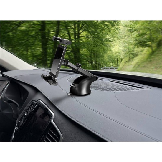Suport auto pentru tableta si telefon Mobile Origin MO6, Dashboard / Windshield Mount, Rotire 360 grade, Negru (Mobile Origin, Suport auto) by www.silkase.ro Suport auto pentru tableta si telefon Mobile Origin MO6, Dashboard / Windshield Mount, Rotire 360 grade, Negru (Suport auto, FRL-TDCH-MO6) by www.silkase.ro