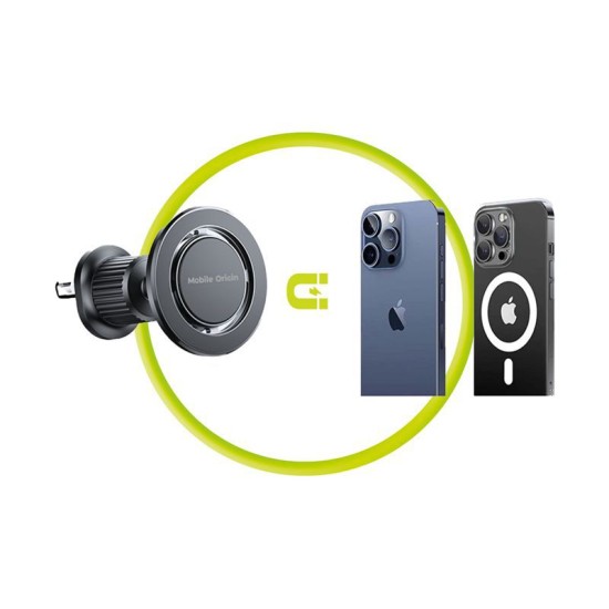Suport Auto Magnetic Mobile Origin MO9 pentru Grilaj de Ventilatie, cu Placuta Metalica (Mobile Origin, Suport auto) by www.silkase.ro Suport Auto Magnetic Mobile Origin MO9 pentru Grilaj de Ventilatie, cu Placuta Metalica (Suport auto, FRL-MVCH-MO9) by www.silkase.ro