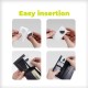 Suport tip card Mobile Origin Wallet compatibil cu Apple AirTag Black (Ingredi, FRL-ATWC-BLK) by www.silkase.ro