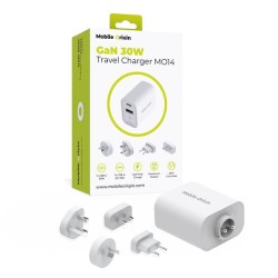 Incarcator de Calatorie Mobile Origin GaN 30W MO14, EU/USA/UK/AUS