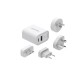 Incarcator de Calatorie Mobile Origin GaN 30W MO14, EU/USA/UK/AUS (Incarcatoare, FRL-TRVL30W-MO14) by www.silkase.ro