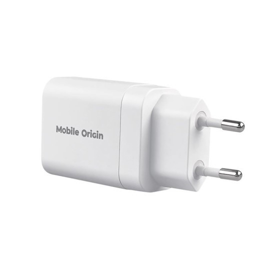Incarcator de Calatorie Mobile Origin GaN 30W MO14, EU/USA/UK/AUS (Incarcatoare, FRL-TRVL30W-MO14) by www.silkase.ro