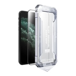 Folie sticla transparenta cu sistem de montare Mobile Origin Screen Guard compatibila cu iPhone 11 Pro