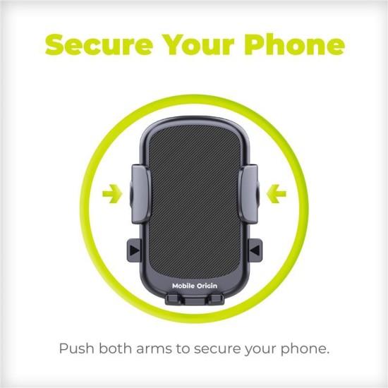 Suport auto universal Mobile Origin MO15, Air Vent Mount, Rotire 360 grade, Negru (Suport auto, FRL-CH-MO15) by www.silkase.ro