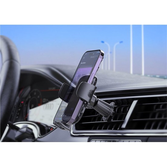 Suport auto universal Mobile Origin MO15, Air Vent Mount, Rotire 360 grade, Negru (Suport auto, FRL-CH-MO15) by www.silkase.ro