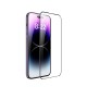 Folie sticla Mobile Origin EasyGlass compatibila cu iPhone 14 Pro Black (Ingredi, FRL-EG-i14Pro) by www.silkase.ro
