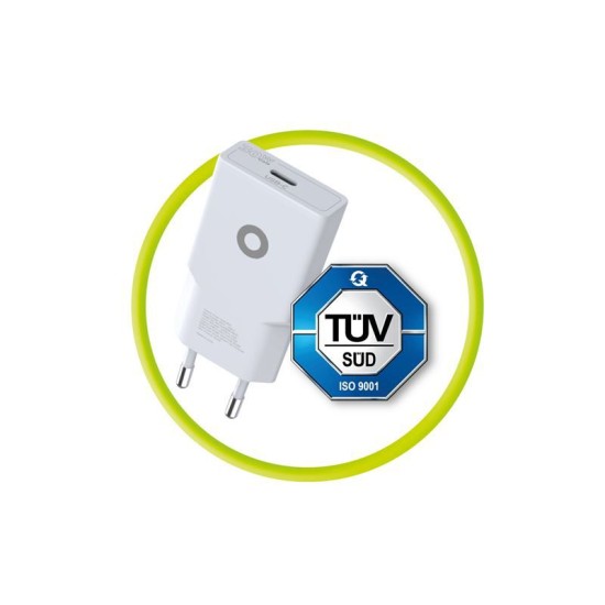 Incarcator retea GaN Mobile Origin Slim MO17, USB-C, 30W, Alb (Incarcatoare, MO-GAN30W-MO17) by www.silkase.ro