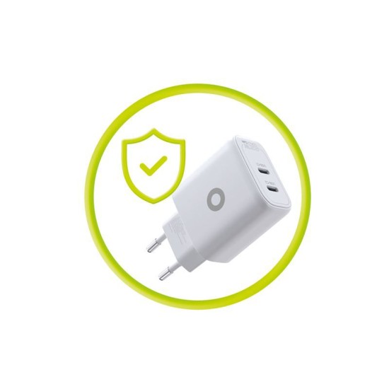 Incarcator de retea Mobile Origin GaN 65W certificat TUV cu 2 porturi USB-C (Mobile Origin, Ingredi) by www.silkase.ro Incarcator de retea Mobile Origin GaN 65W certificat TUV cu 2 porturi USB-C (Incarcatoare, MO-GAN65W-MO19) by www.silkase.ro