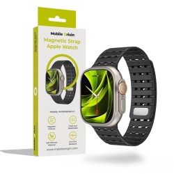 MOBILE ORIGIN Curea Magnetică Apple Watch 49/46/45/44mm (Ultra 3-1/Seria 11), Neagră
