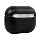Husa din piele pentru AirPods Pro 2, Mobile Origin, neagra, 67x55x28mm (Ingredi, LC-APP-BLK-01) by www.silkase.ro