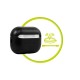 Husa din piele pentru AirPods Pro 2, Mobile Origin, neagra, 67x55x28mm (Ingredi, LC-APP-BLK-01) by www.silkase.ro