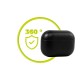 Husa din piele pentru AirPods Pro 2, Mobile Origin, neagra, 67x55x28mm (Ingredi, LC-APP-BLK-01) by www.silkase.ro