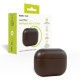 Husa din piele pentru AirPods Pro 2, Mobile Origin, maro, 67x55x28mm (Ingredi, LC-APP-BRW01) by www.silkase.ro