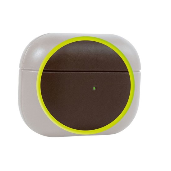 Husa din piele pentru AirPods Pro 2, Mobile Origin, maro, 67x55x28mm (Ingredi, LC-APP-BRW01) by www.silkase.ro