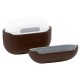 Husa din piele pentru AirPods Pro 2, Mobile Origin, maro, 67x55x28mm (Ingredi, LC-APP-BRW01) by www.silkase.ro