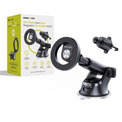 Suport auto magnetic Mobile Origin 2 in 1 pentru bord si grila ventilatie