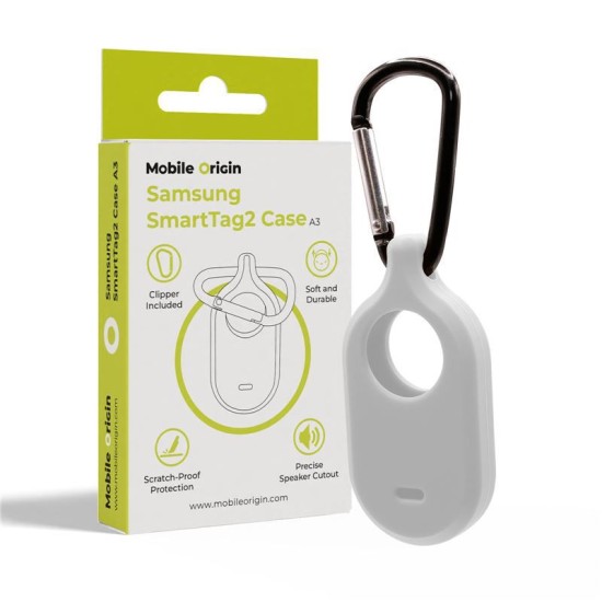 Husa de protectie Mobile Origin pentru Samsung SmartTag2, alba (Mobile Origin, Ingredi) by www.silkase.ro Husa de protectie Mobile Origin pentru Samsung SmartTag2, alba (Ingredi, MO-SST2-WHT) by www.silkase.ro