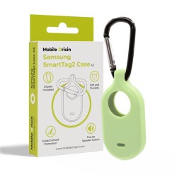 Husa de protectie fosforescenta Mobile Origin pentru Samsung SmartTag2, verde