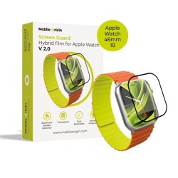 MOBILE ORIGIN Folie Protecție Hibridă Apple Watch 49/46/45/44mm (Ultra 3-1/Seria 11-1/SE)