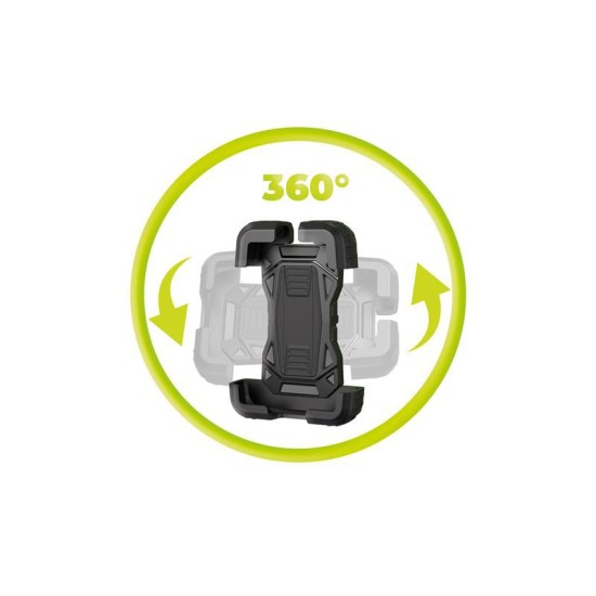 Suport universal bicicleta Mobile Origin B3, Rotire 360 grade, Negru (Suport bicicleta, MO-BPH-B3) by www.silkase.ro