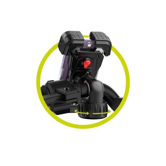 Suport universal bicicleta Mobile Origin B3, Rotire 360 grade, Negru (Suport bicicleta, MO-BPH-B3) by www.silkase.ro